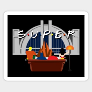 "Super" Sitcom Sticker